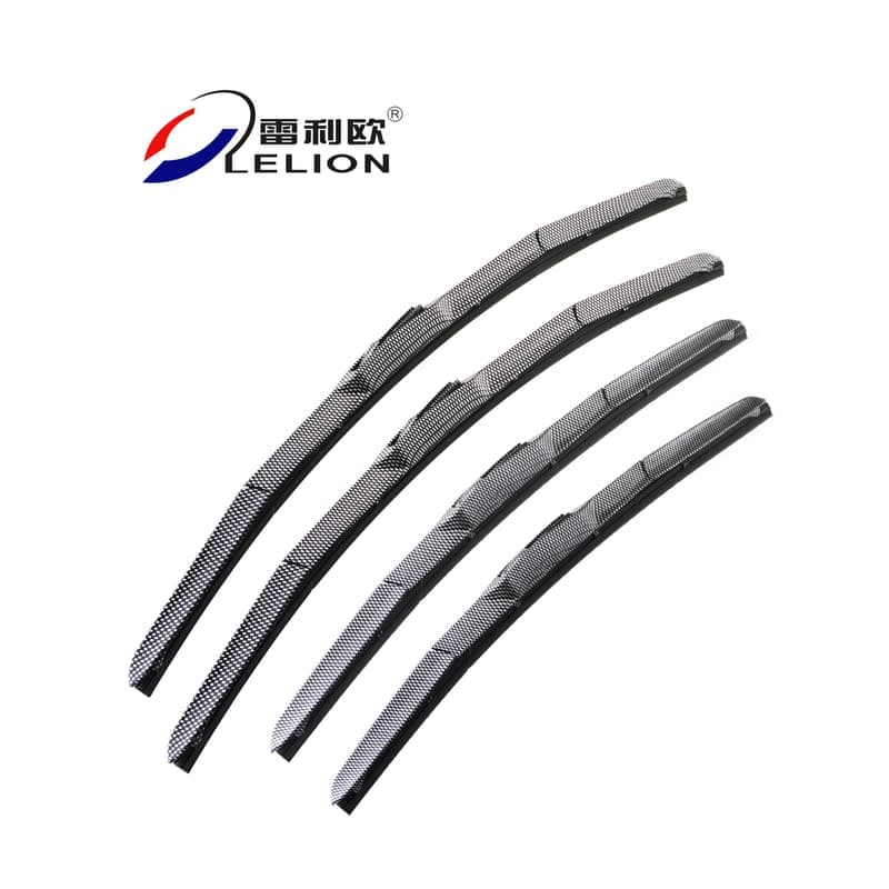 Escobilla de limpiaparabrisas híbrida BW-808 Silver Edition adaptada al brazo de limpiaparabrisas con gancho en U
