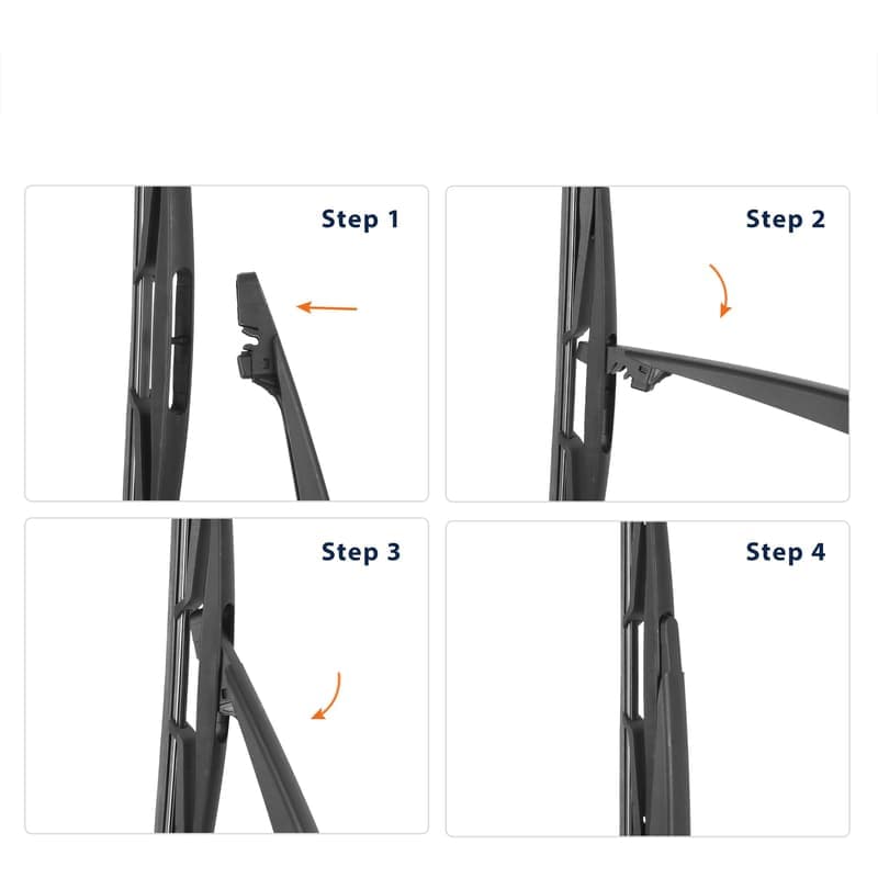 Car Rear Windshield Wiper Blade Arm Set for GMC Envoy 2007-2009 thumbnail 4