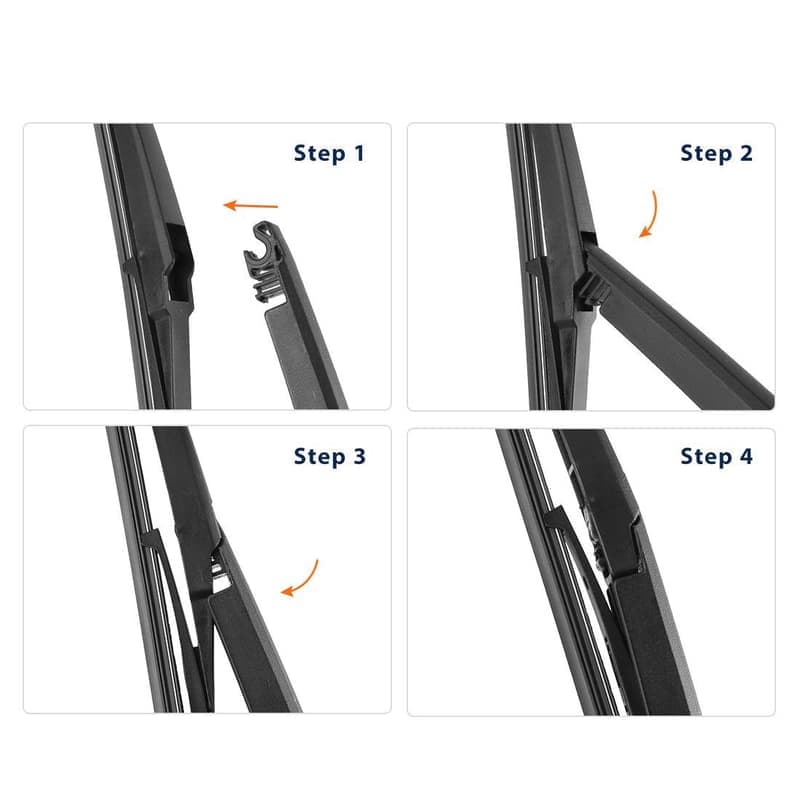 LELION Rear Windshield Wiper Arm Blade Combination Car Rear Wiper for TOYOTA YARIS 2008-2013 thumbnail 4