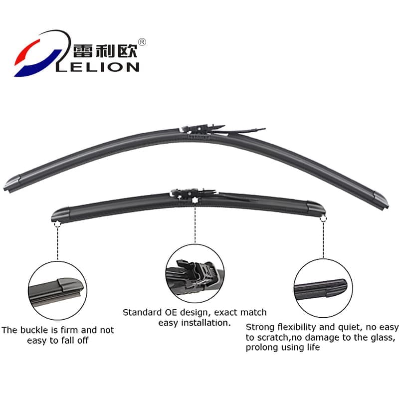 Front Windscreen 28+18 Inches Electric Spray Wiper Blades for Tesla Model X thumbnail 5