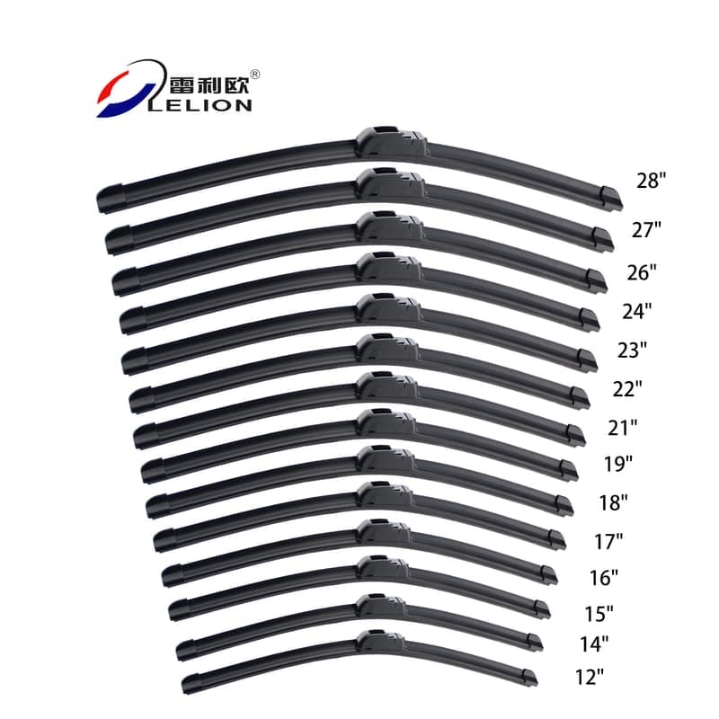 LELION Wholesale Wiper Blades Universal Front Flat Windshield Soft Wiper Blades for Cars
